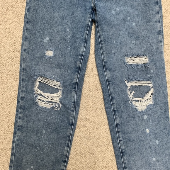 PacSun High-Rise Straight Distressed Jeans - Picture 4 of 7